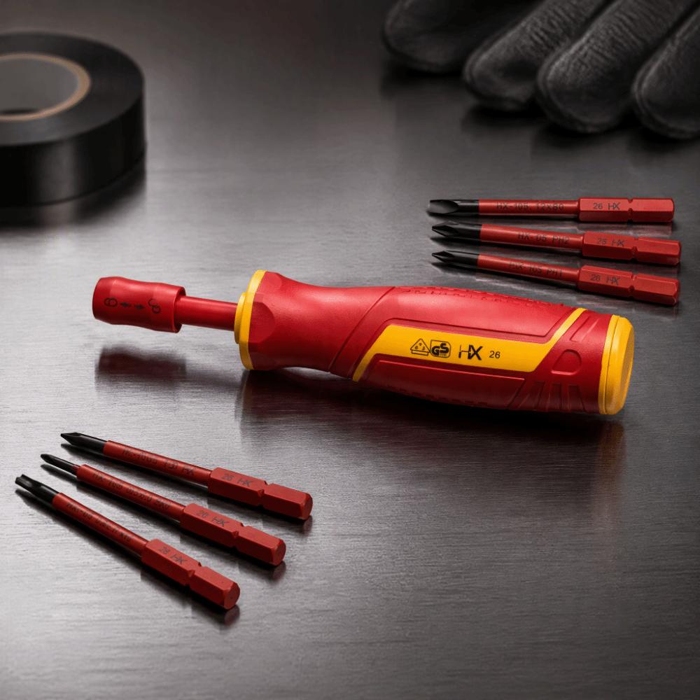 Quick-Change Interchangeable Screwdriver Kit Multi-Tool VDE Screwdriver Bit Set Safe Hand Tool Use