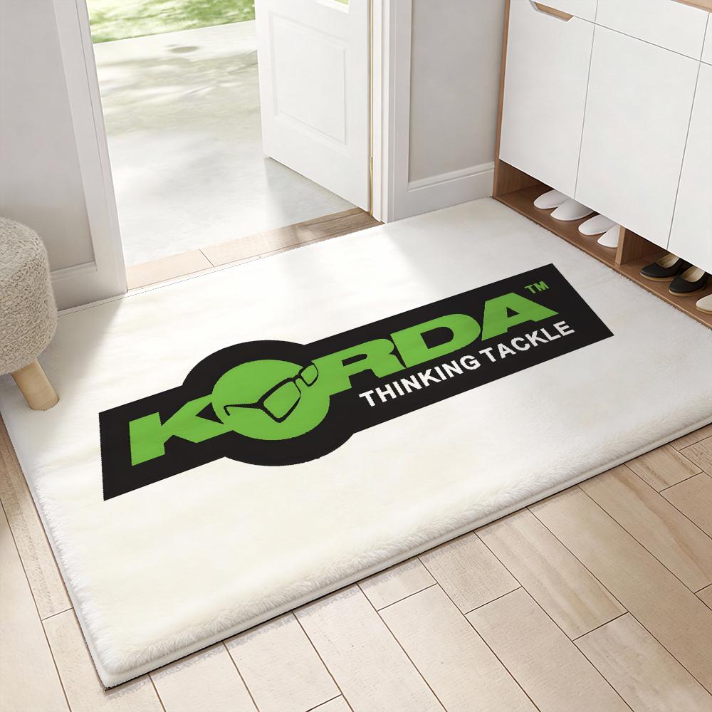 Technology fishing Floor Mat Soft Thickened Flannel Door Mat Non-Slip Living Room Rug Home Decor 40x60cm