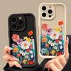 Fresh Flower iPhone15promax Mobile Phone Case 11 Apple 14 Soft 13/12 Glue 78plus Anti-drop XR/XS
