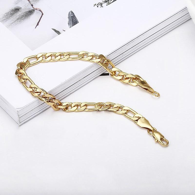 6mm NK Hip-Hop Fashion Silver-Plated Unisex Bracelet