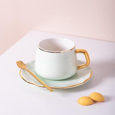 Jingci Keramik Kaffee- und Tee-Tassenset