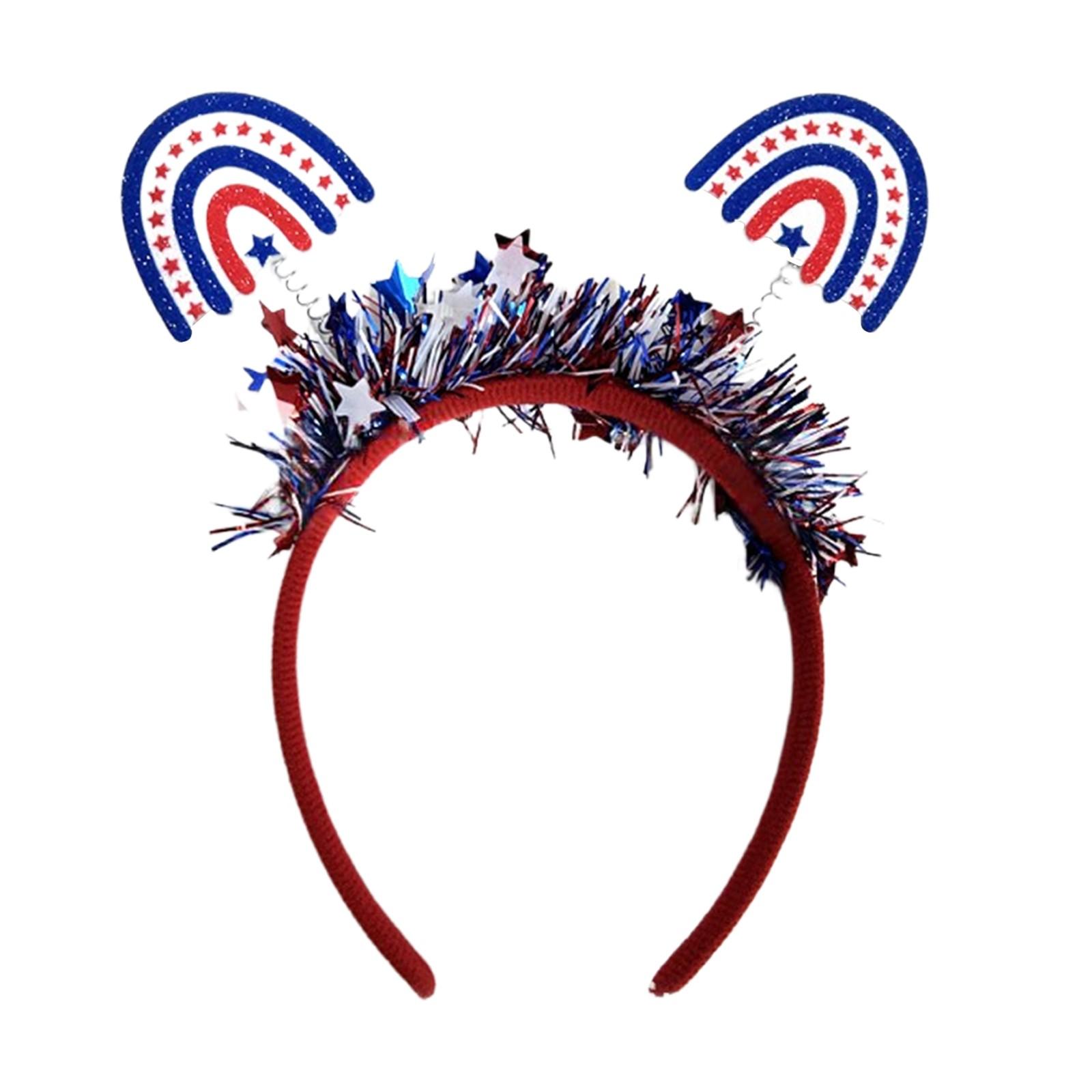 

Аксессуары для волос «Ветряная мельница» на День независимости, идеально подходящие для празднования тематических вечеринок в честь Соединенных Штатов Америки One Size