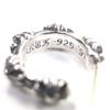 Excellent CHROME HEARTS Pierce Cross band For one ear Silver 925 mens Used