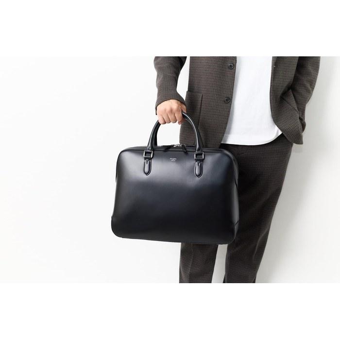 [Pelle Morbida] Briefcase 2-Compartment Black PM-CA402-BK 30cm x 40cm x 11cm