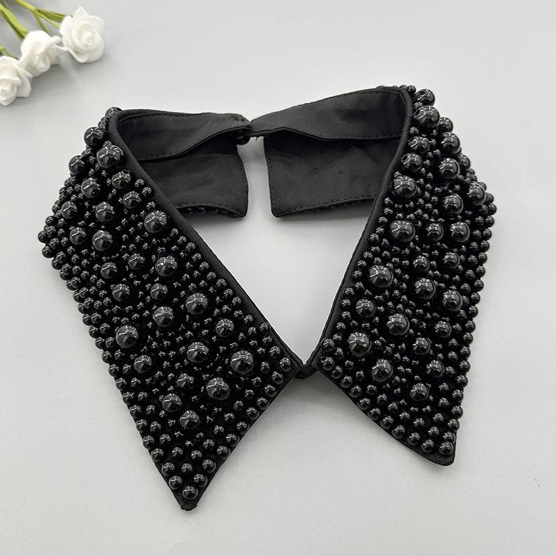 Pearl Women Shirt False Collars Crystal Removable Collar For Women Necklace Fake Collar Detachable Diamond Lacklace Nep Kraagie