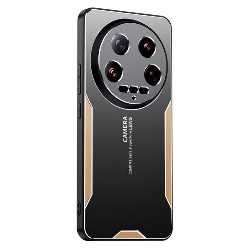 For Xiaomi 14 Ultra Aluminum Alloy+TPU+PC Phone Case Anti-Scratch Cell Phone Cover