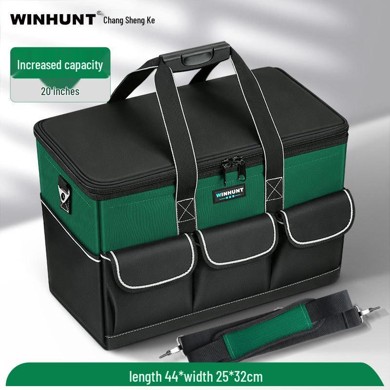 Everwinner Durable Canvas Electrician Tool Bag - Sturdy, Thickened, and Wear-Resistant