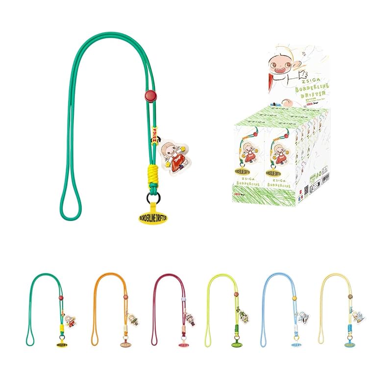 

POP MART ZSIGA Borderline Drifter series phone charm [Assortment Box 6 pieces] pop mart Gachagacha BLIND box figure plastic model premium toys PVC