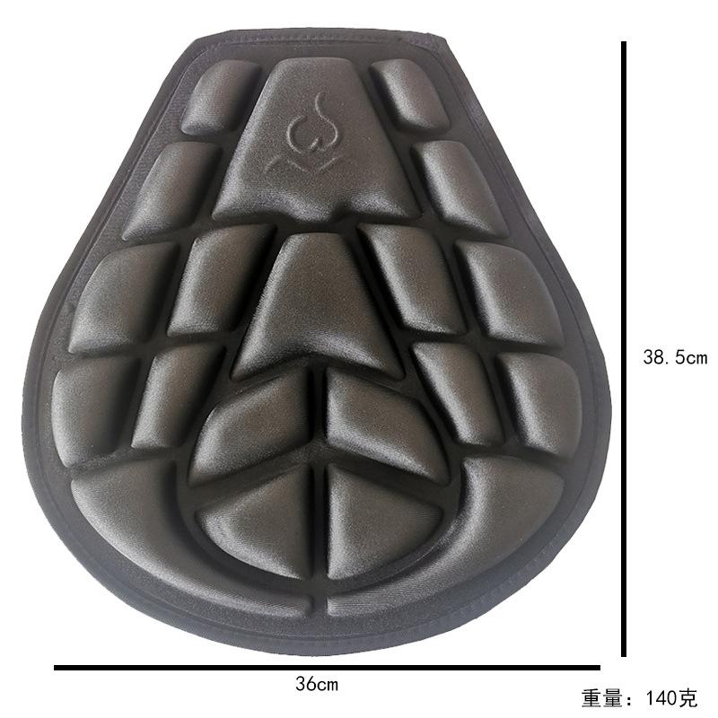 Motorcycle Seat Pad 3D Comfort Gel Cushion Seat Breathable Universal Shock Absorbing Seat Cover for Advanced Mountain