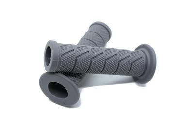 Beatus Retro Design Bike Handle Grip 0.9 Inch (22.2 Mm) Universal Grip Left and Right Set (Gray)