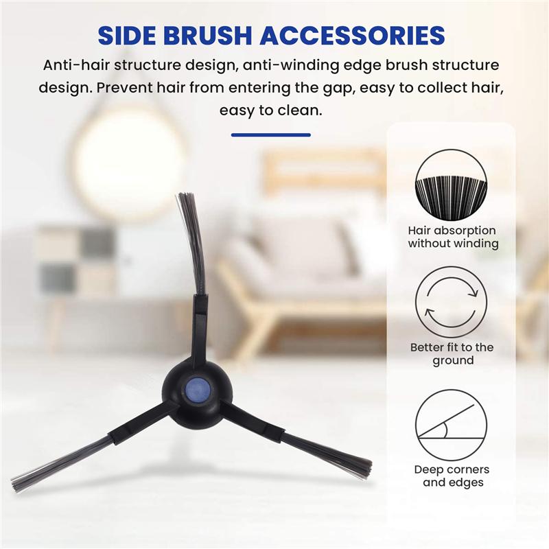 LITE-For Ecovacs DEBOT N20 / N20 PLUS / N20 PRO PLUS Vacuum Part Main Roller Side Brush Hepa Filter Mop Pad Cloth Accessories