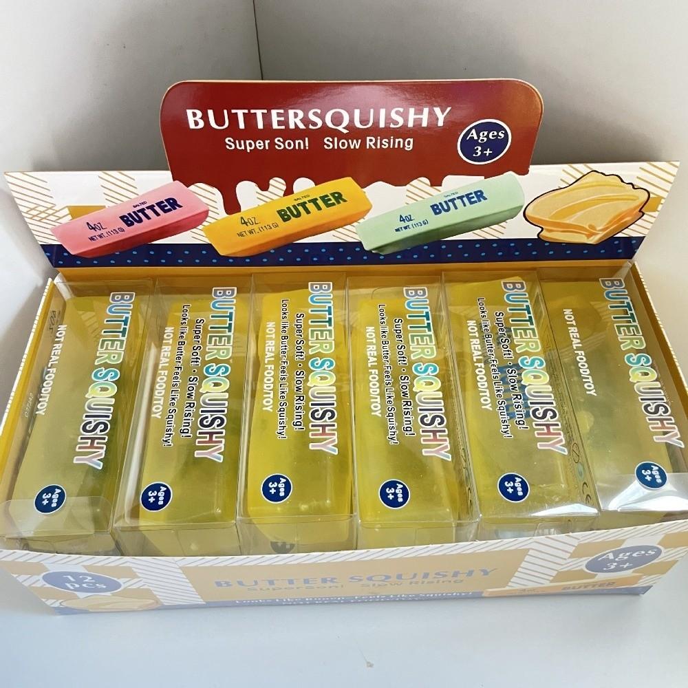 No Rebound Butter Stick Squeezable Toy Soft Feel Butter Stick Fidget Toy Kids Gift