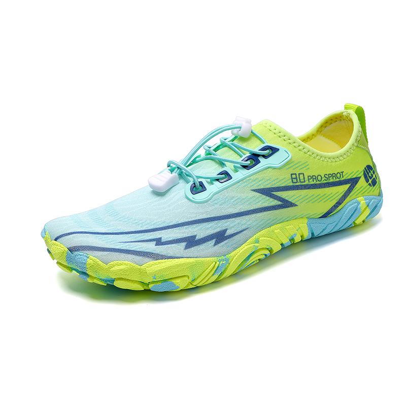 

Couples Five Finger Wading Footwear Latest Summer Anti Slip Soft Bottom Breathe Quick Drying Swimming Beach Leisure Fishing Sneakers 35
