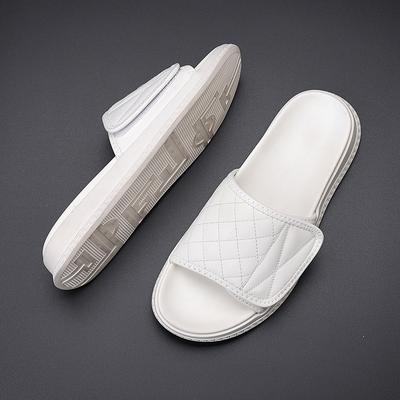 Male Slippers New Arrival Mens Summer Shoes Non-slip Soft Slides Comfort Sandals Simple Mens Trendy Half Drag Flip-flops