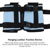 Back Hanging Harness Thicken Cotton Fabric Horizontal Bar Fitness Waist Belt for Home
