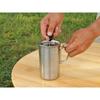Snow Peak Titanium Cafe Press 3 Cups CS-111 Portable Camping Outdoor Coffee Maker