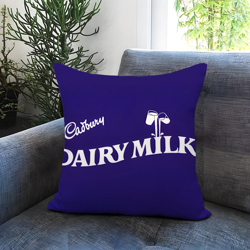 Hot C-CCadbury Cushion Cover Comfortable Reversible Pillow Cover Ideal for Car Sofa Bedroom & Beyond