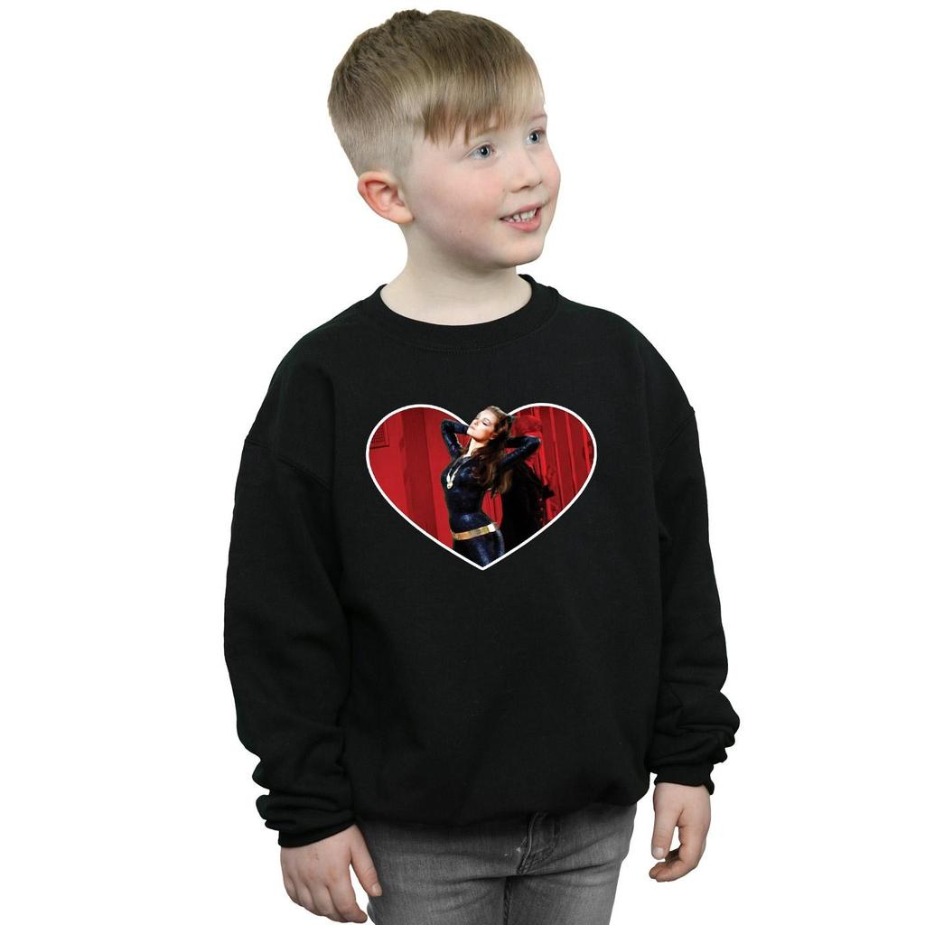 DC Comics Boys Batman TV Series Catwoman Heart Sweatshirt