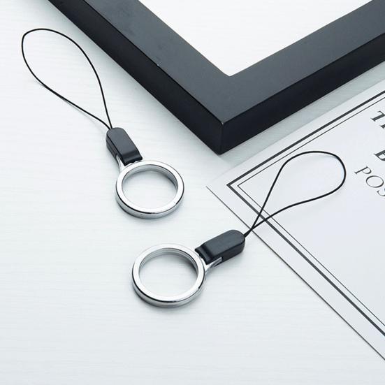 2 Stück Kunststoff Fingerriemen Universal Kordel Ring Lanyard Zubehör für Schlüssel Telefon