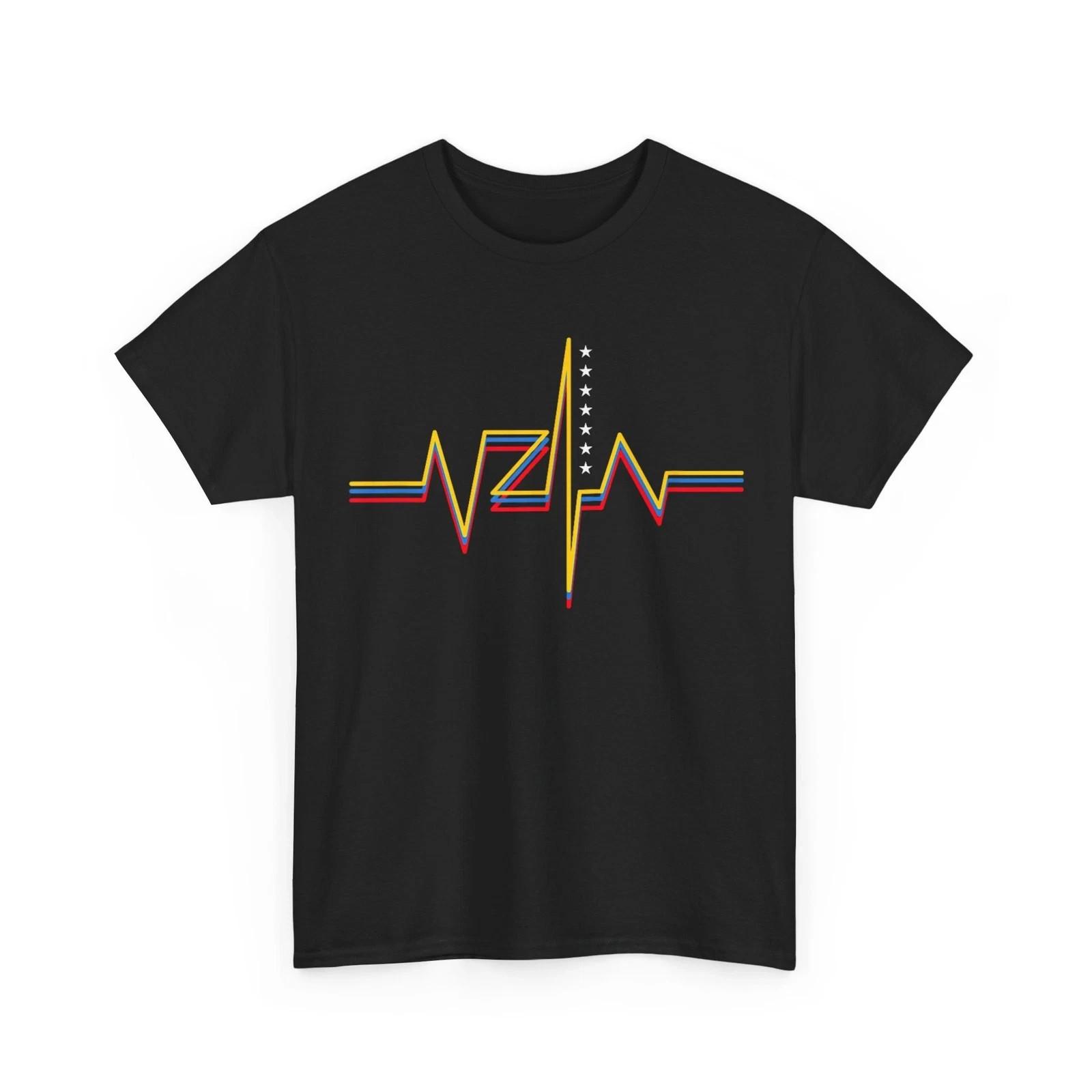 Venezuela T-Shirt VZLA Heart Flag Venezuelan Women Men Pride Shirt XXXL