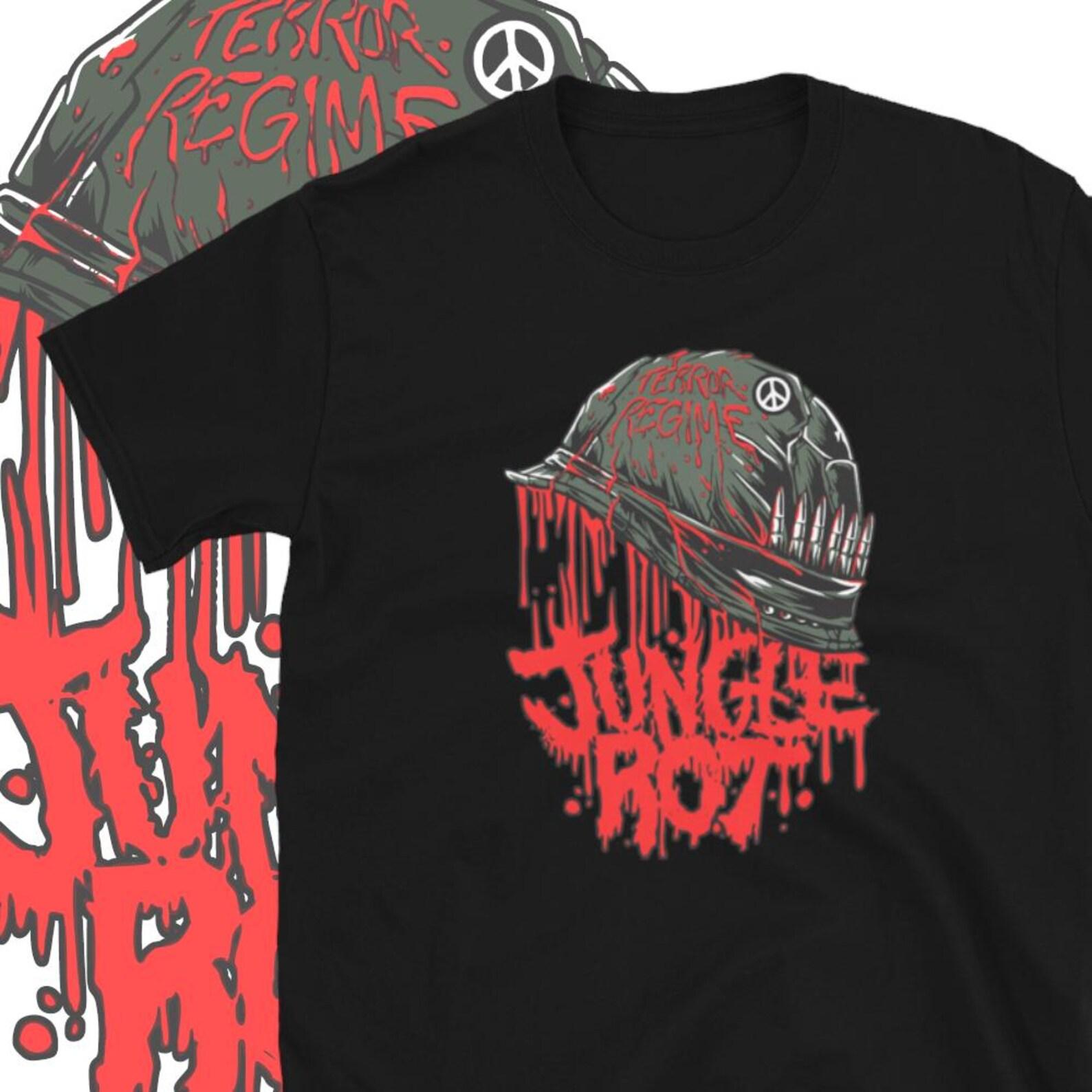 Jungle Rot T shirt Heavy Metal Clothing XL