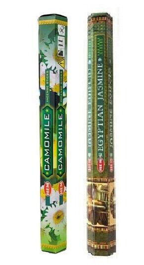 @ Hem Combo Of Camomile And Egyptian Jasmine Incense Sticks Agarbatti u496 Zr1026-60%Off