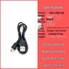 Mini USB Data Cable: 5-Pin Charger for Mobile, Camera, Reader, and Power Devices