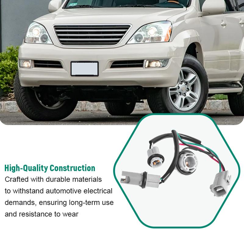 Front Headlamp Wire Harness 81125-6A240 For Lexus GX470 2003 2004 2005 2006 2007 2008 2009 811256A240 Headlight Wire Adater