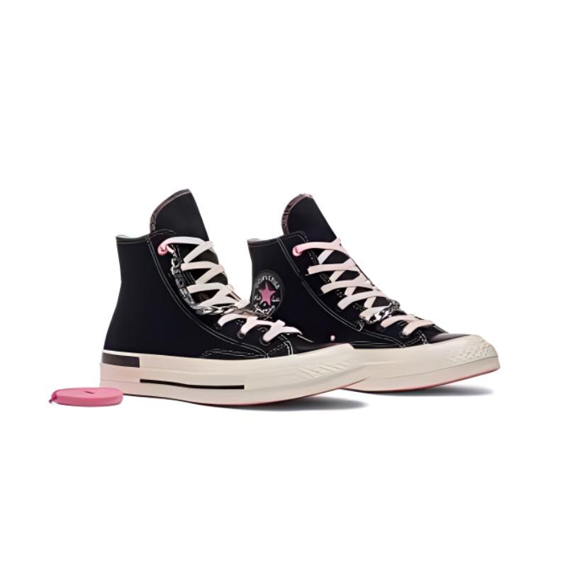 New Converse Chuck Taylor All Star Abrasion Resistant Breathable High Top Canvas Shoes Women's Black A09539C