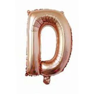 16 Inch Slim Gold Letter Aluminum Foil Balloon Bright Gold Wedding Decoration Film Balloon