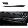 2x Peach Wood Grain / Carbon Fiber ABS Center Console Dashboard Strip Cover Trim Styling For Honda CRV CR-V 2017- RHD & LHD
