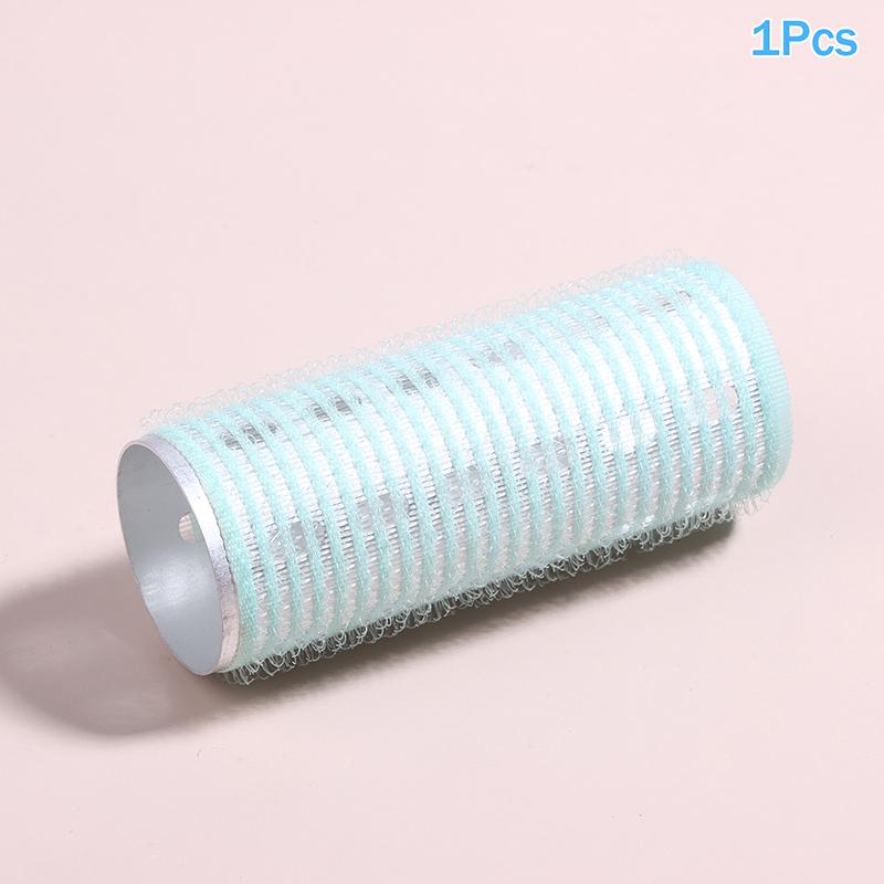 

1/5 шт. Набор бигуди-валиков для челки с застежкой-липучкой, алюминиевый сердечник, серебристый, самофиксирующиеся, для укладки, горячие, термо-бигуди для объема, 30x80 мм 1Pcs