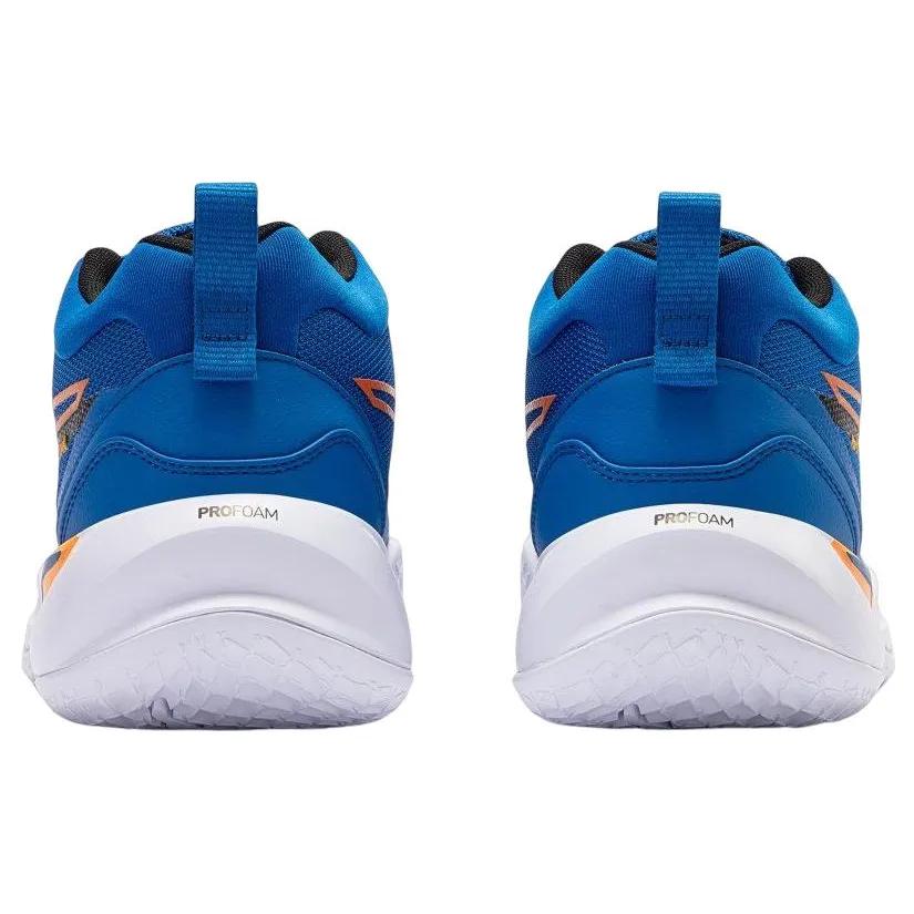 Puma Playmaker Pro 'Knicks' (Unisex) Royal / Vibrant Orange Basketball Shoes 377572 09