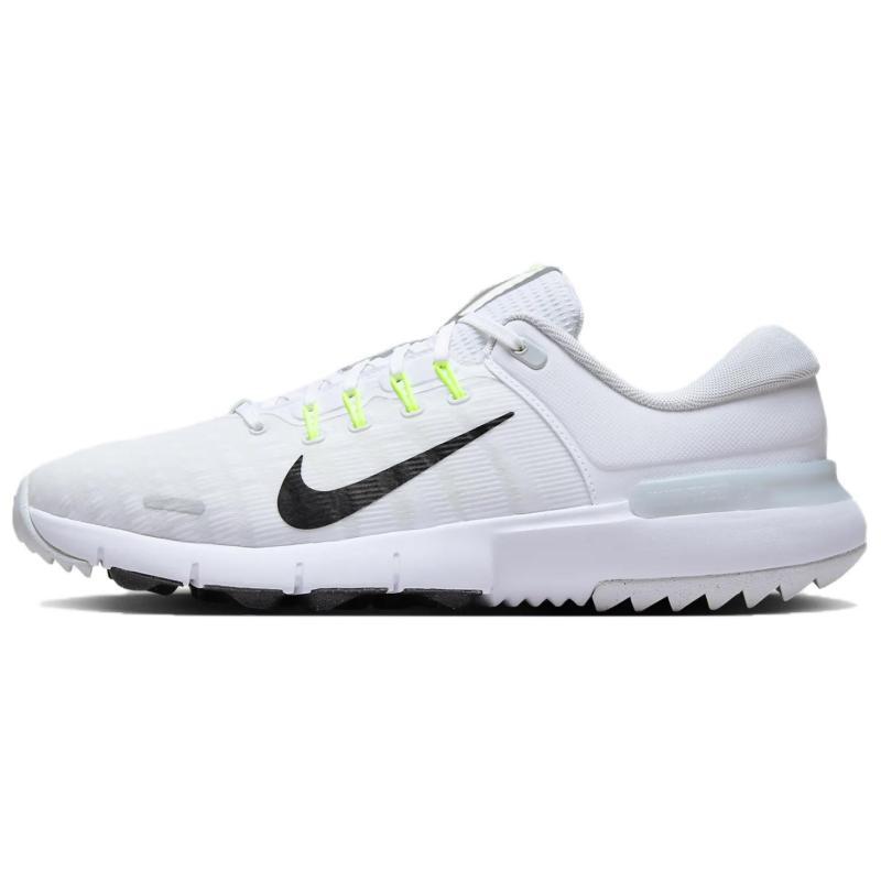 Nike Gratis Golf Next Nature Hvit Pure Platinum Ulvegrå Svart Sneakers FN0332-101