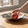 Decorative Bowl with Wave Rim Mirror Finish Serving for Hosts