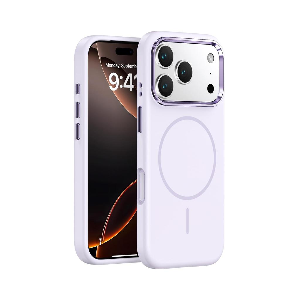 iPhone 17 Pro Max Liquid Silicone Magnetic Protective Case 