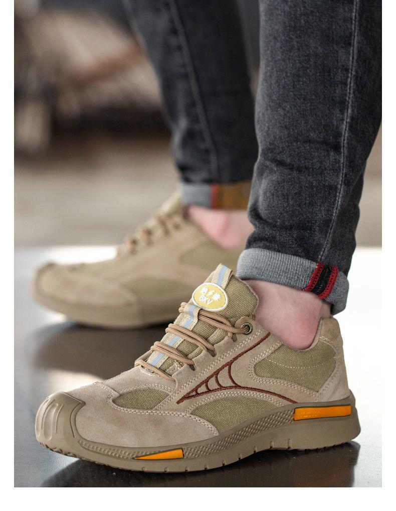 Cross-Border Protective Electrician Safety Shoes: Anti-Smash, Anti-Puncture, Insulated, Breathable, Anti-Odor, Slip-Resistant.