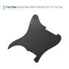 3 Ply Guitar Pickguard for amerikanske ST elektriske gitarer DIY Custom Guard Plate Svart