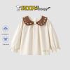 Snoopy Girls' Floral Cotton Spring/Autumn Set