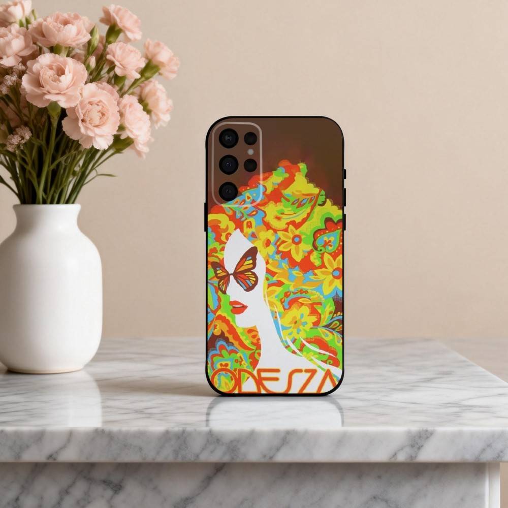 Electronic O-ODESZA-A Band Phone Case For Samsung S25,S24,S21,S22,S23,S30,Ultra,S20,Plus,Others Soft Black Cover