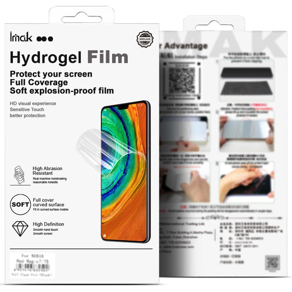 IMAK Hydrogel Film 4th For Xiaomi 15T Pro/15T Screen Protector Ultra Clear Soft TPU Film (Fingerprint Unlock)