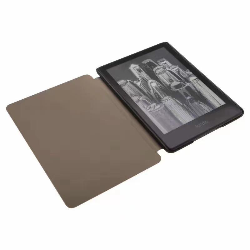 Premium Business Manufactured Durable Glass Leather PC PU Materials Kindle Protective Cover for Sleeping Tablet Covers & Cases