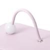 Francfranc Wave Shape Vanity Pouch, Large, Light Purple, Makeup Pouch, Accessory Organizer
