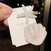 Korean Style Dreamy Seashell & Starfish Hair Clip