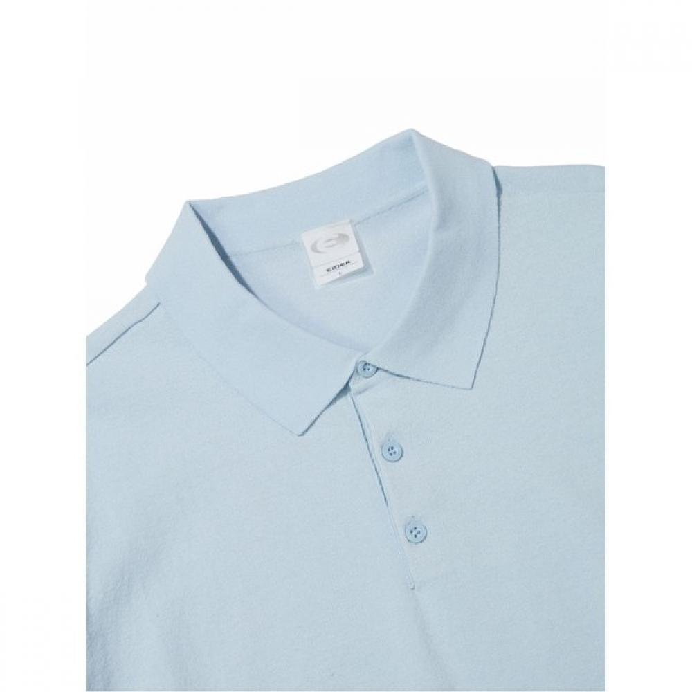 Eider Pulover pentru bărbați cu mânecă scurtă Aqua Dmm23264ic