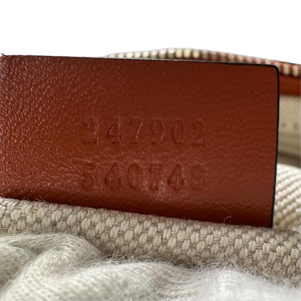 GUCCI Sukey 247902 Handbag Orange Women used