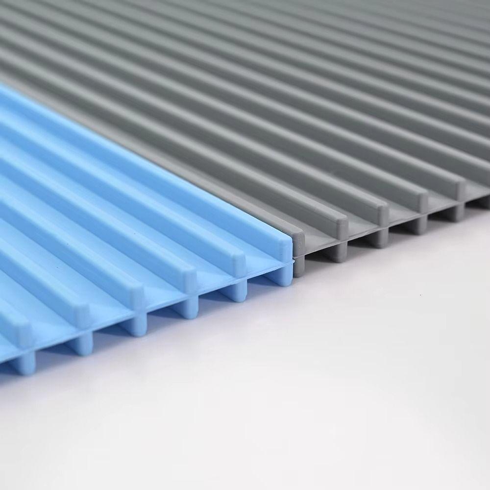 Food Grade Silicone Kitchen Mat Roll Up Insulation Placemat Countertop Use