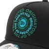 New Era Golf Cap 9FORTYA-Frame Punching Black FREE GF 940AF LASER P OOTTF BLK 14391393 NER36G6498