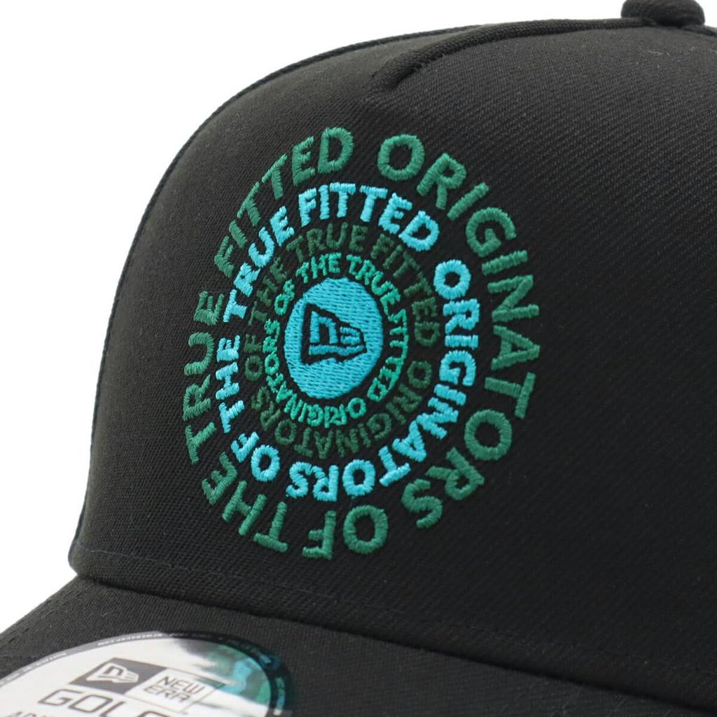 New Era Golf Cap 9FORTYA-Frame Punching Black FREE GF 940AF LASER P OOTTF BLK 14391393 NER36G6498