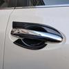 Car Styling Accessories For Nissan Navara NP300 ABS Chrome Car Door Handle Bowl Side Door Bowl Cover Trim Protectors 2017-